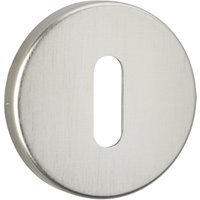 Urfic Standard Lock Escutcheon Brushed Aluminium