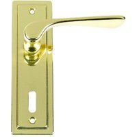 Urfic Como Polished Brass Lever Lock 160-65-01 LK