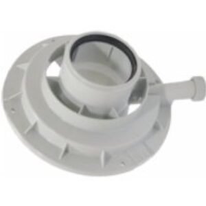 Heatline Vaillant Vertical Flue Adaptor Dn 60/100 0020118019