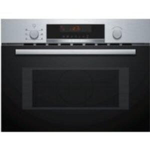 Bosch Serie 4 Integrated Compact Oven & Microwave Stainless Steel - CMA583MS0B