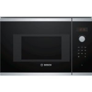 Bosch Serie 4 Integrated Microwave Stainless Steel - BFL523MS0B