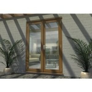 Rohden Pattern 10 Fully Finished Oak French Doors 1500mm