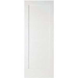 Jeld Wen Primed Shaker 1 Panel Sliding Door with Provincial Track 2073 x 862 x 35mm