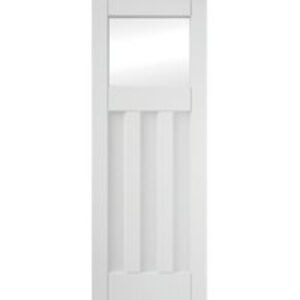 Jeld Wen 1 Light 3 Panel Clear Glazed White Primed Door 1981 x 838 x 35mm