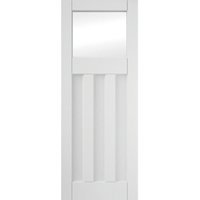 Jeld Wen 1 Light 3 Panel Clear Glazed White Primed Door 1981 x 686 x 35mm