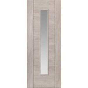 JB Kind Alabama Fumo Internal Laminate Prefinished Glazed Door 1981 x 838 x 35mm