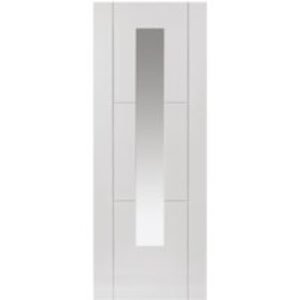 Jb Kind Mistral 1 Light Clear Glazed White Primed Door 2040 x 726 x 40mm