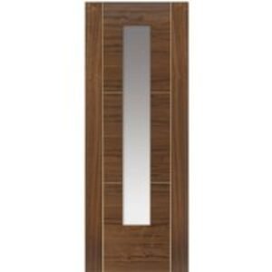 JB Kind Walnut Mistral Prefinished Glazed Internal Door 1981 x 686 x 35mm