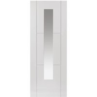JB Kind Mistral 1 Light Clear Glazed White Primed Door 1981 x 686 x 35mm