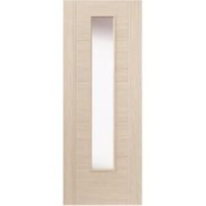 JB Kind Ivory Internal Laminate Prefinished Glazed Door 1981 x 762 x 35mm