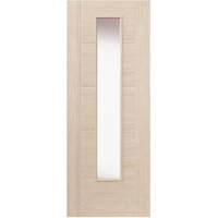 JB Kind Ivory Internal Laminate Prefinished Glazed Door 1981 x 762 x 35mm