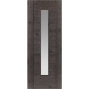 JB Kind Alabama Cinza Internal Laminate Prefinished Glazed Door 1981 x 762 x 35mm