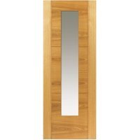 JB Kind Oak Mistral Internal Prefinished Glazed Door 35 x 1981 x 762mm