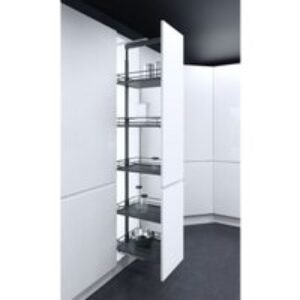 300 mm Larder Pull Out Mechanism with Graphite Baskets - Vauth Sagel