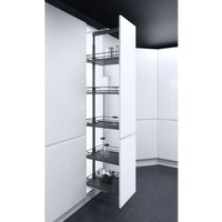 300 mm Larder Pull Out Mechanism with Graphite Baskets – Vauth Sagel