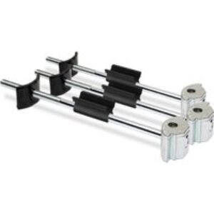 Zipbolt PPQT10.700ZIPCLIP Worktop Connectors for 28mm Worktops and Above 164mm Zinc Plated 3 Pack