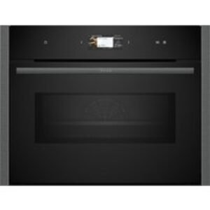 Neff N90 Home Connect Compact Oven with Microwave Graphite Grey 45cm - C24MS31G0B