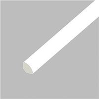 Eurocell Window Trim Upvc Small Quadrant 13mm White