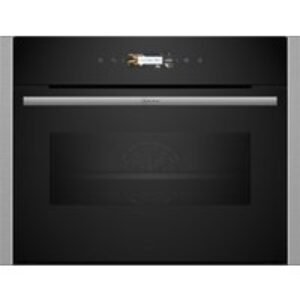Neff N70 Home Connect Compact Built In Oven with Microwave Stainless Steel 45cm - C24MR21N0B