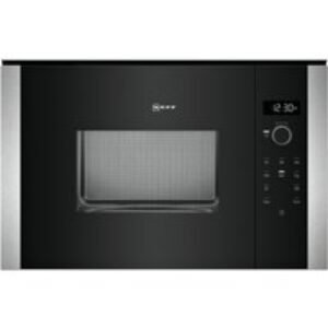 NEFF N50 Integrated Microwave Black & Stainless Steel - HLAWD23N0B