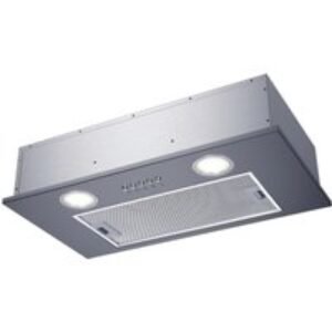 Unbranded Canopy Hood With Push Button Controls & Led Lights Stainless Steel - NBG52NSX