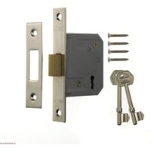Era 472-62 3 Lever Deadlock Chrome 64mm
