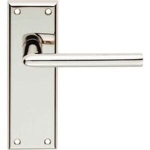 4FireDoors Vogue Lever Handle On Back Plate Chrome