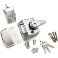 ERA 1930-35-1 British Standard High Security Nightlatch Satin Chrome 60mm