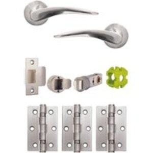 Jigtech Vecta Lever On Rose Handle Chrome