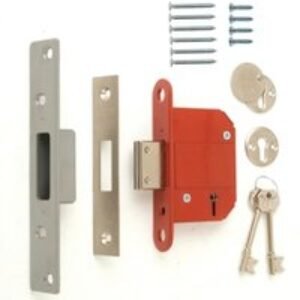 Era 261-62 British Standard 5 Lever Fortress Deadlock Chrome 64mm
