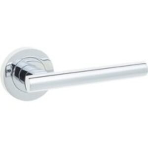 Frelan Hardware Jedo Petra Lever On Rose Polished Chrome