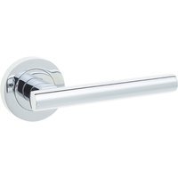 Frelan Hardware Jedo Petra Lever On Rose Polished Chrome