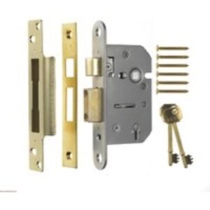 ERA Sashlock 2-1/2 Brass 5 Lever 202-32