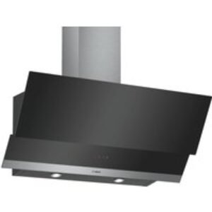 Bosch Serie 2 90cm Angled Glass Hood Touch Control Black - DWK095G60B