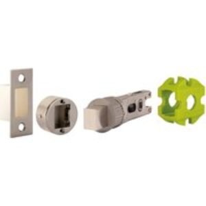 Jigtech Smart Standard Bathroom Bolt 57mm Backset Satin Nickel Plated