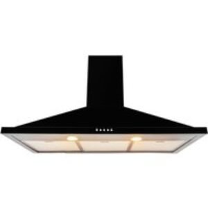 Leisure H92PK Traditional Chimney Hood Black 90cm