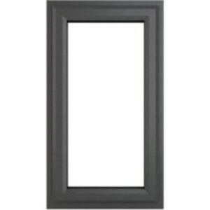 Crystal Grey Upvc Casement Clear Window 1P Top Opening 610 mm x 1040 mm