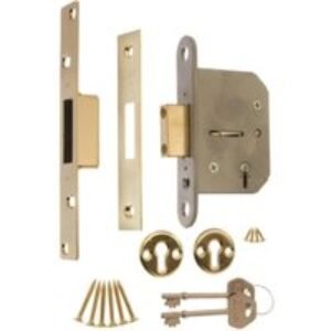 Era 301-62 Viscount 5 Lever Deadlock Chrome 75mm
