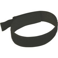 245071 Hook & Loop Cable Tie 450mm Black 10 Pack