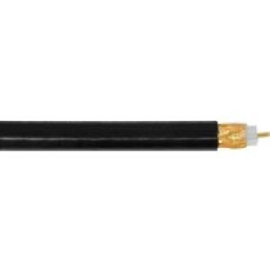 Pitacs TV / Satellite Cable CU/CU CT100 Black 25m Coil