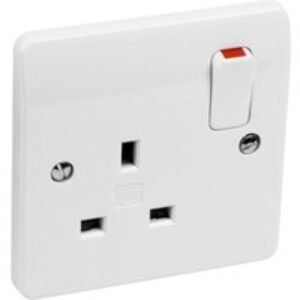 MK Dp Switched Socket 1 Gang