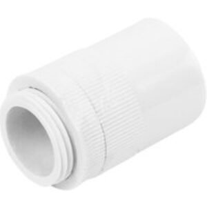 Profix PVC Male Adaptor White 25mm