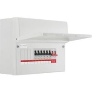 BG Metal Consumer Unit + 6 Type A RCBOs 10 Way