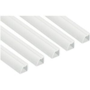 D Line 1/4in Round Trade Pack 3m 22 x 22mm 5 Pack