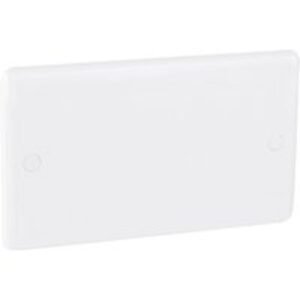 Bg Low Profile Blank Plate 2 Gang
