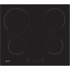 neue 60cm Ceramic Hob With Front Touch Control Black Glass - NH64CCB