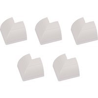 D Line 1/4 Round Bends External Bends for 90DEG Corners 5 Pack