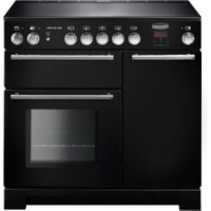 Rangemaster Infusion Induction Range Cooker 90cm Black - INF90EIBL