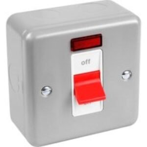 MK Metal Clad Dp 32A & 50A Switch 32A Neon