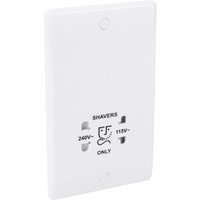 Bg Low Profile Shaver Socket 110V and 240V